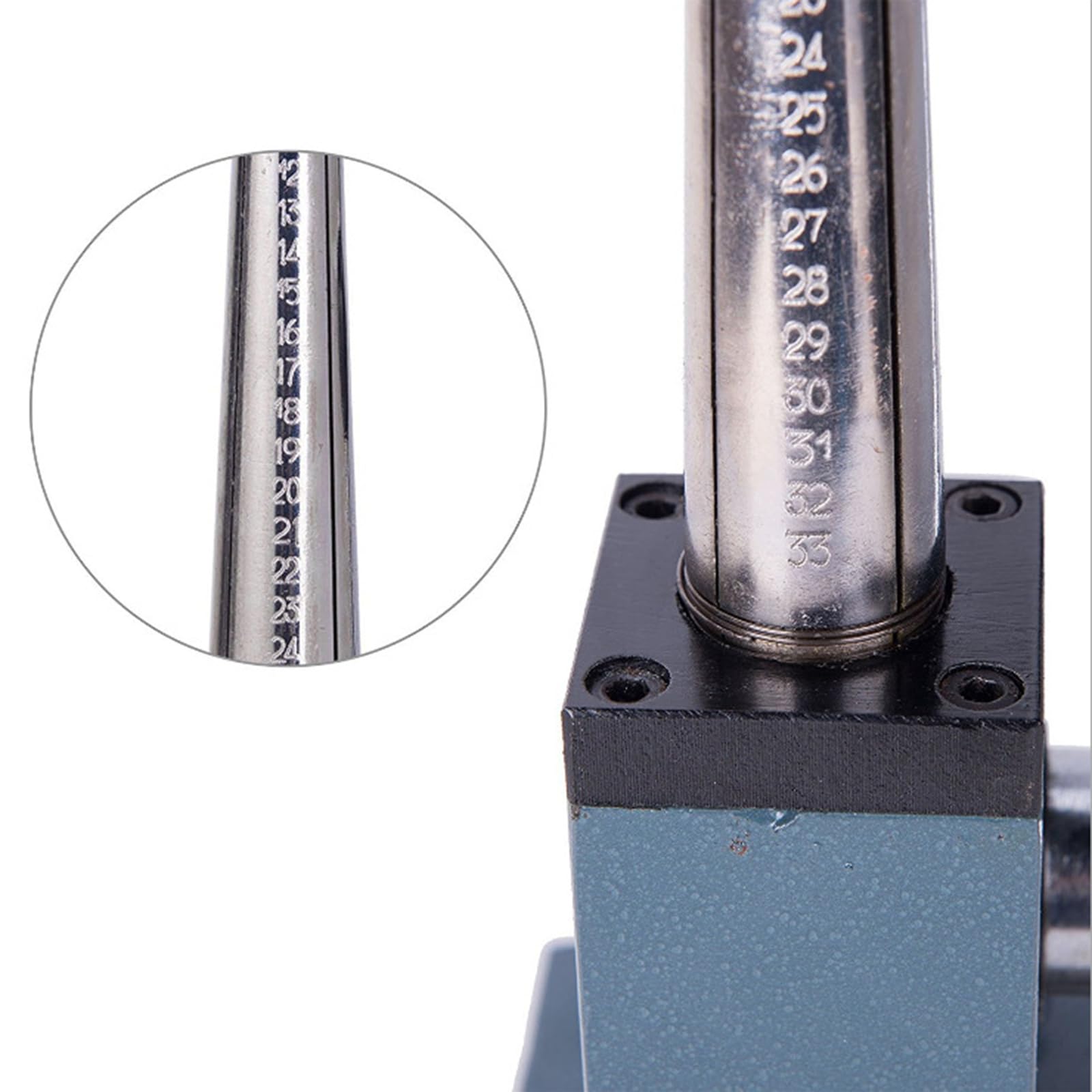 Kit De Ajuste De Tamaño De Anillo, Herramienta De Expansión De Anillo, Herramienta De Ajuste De Tamaño De Ensanchador Y Reductor De Anillo, con Un Rango De Medición De 1 a 33 Mm