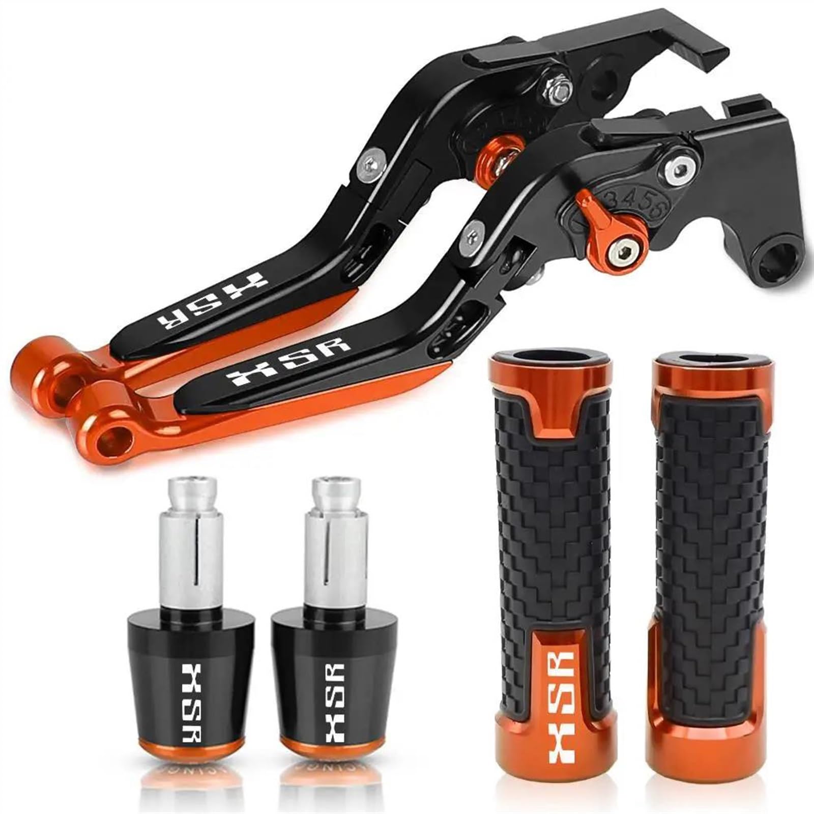 Leviers de frein moto réglables et poignées pour YAMAHA XSR 700 900