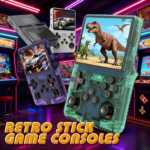 Miniatura 3 de R36S Consola de juegos portátil retro consola de juegos portátil retro consola de juegos retro precargada con juegos integrados consola emuladora