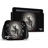 Vista 1 de Head Case Designs Calcomanía de vinilo con licencia oficial de Alchemy Gothic Paracelsus Cat Gate, cubierta de vinilo para juegos compatible