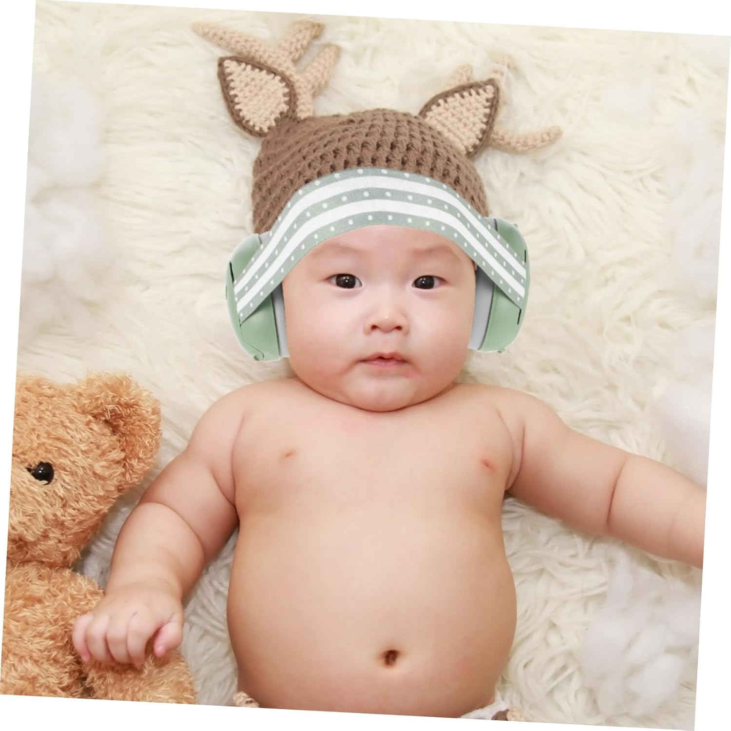 Noise-isolating Earmuffs for Boys and Girls Boy Girl Ear Protection Sound Reduction for Sleep and for Travel and Airplane Comfortable Design