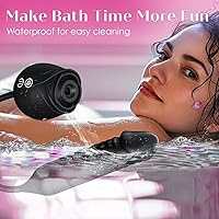 Vista 40 de Vibrator Dildo Sex Toys for Women - MOOLIGIRL Rose Sex Toy with Thrusting G Spot Vibrators & 10 Sucking Modes for Clitoral Nipple Stimulation Anal