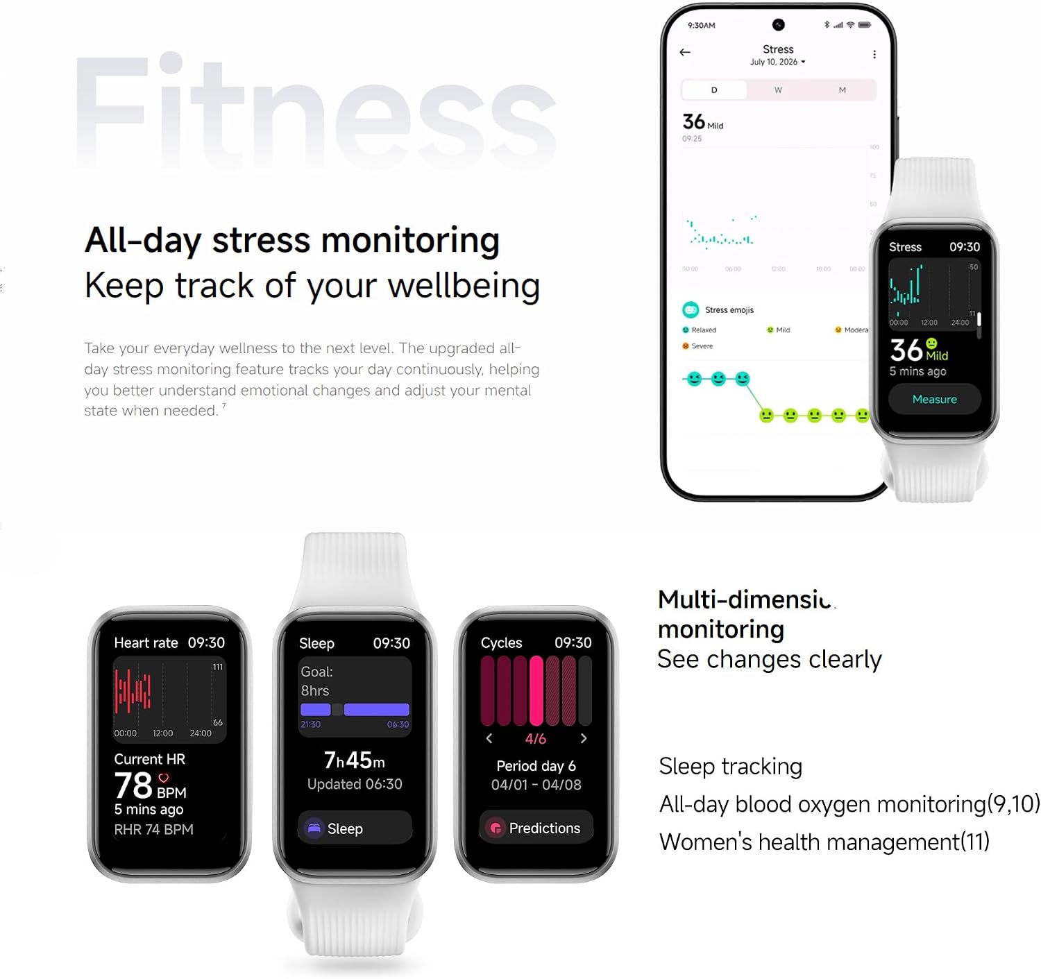 Xiaomi Smart Band 11 Active Fitness Tracker, 1.47" 60Hz Display, 21-Day Battery Life, 5ATM Waterproof for Swimming, Heart Rate & Sleep Monitor, 50 Workout Modes, Activity Tracker for Android iOS 6 71UXUTGoAPL. AC SL1500