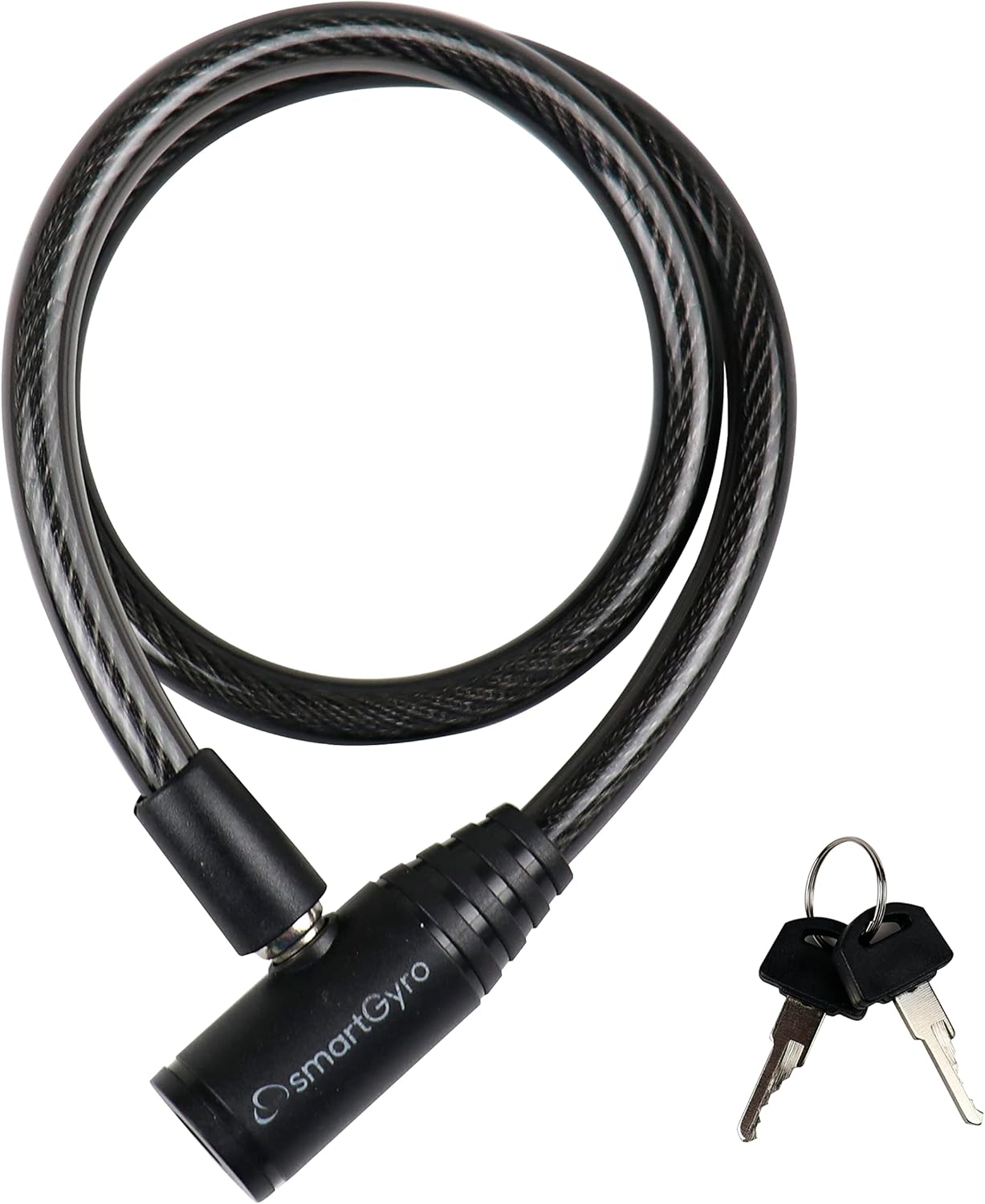 SmartGyro Lock - with a Flexible and Resistant Cable, Universal for Electric Scooters and Bicycles