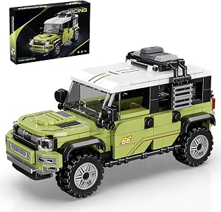 Off-Road Sport Car Building Set, Vehicle Model Kit for Boys 6-12 | City Truck Speed Race Car Building Blocks Toy for Home Office, STEM Christmas Gift for Adults Kids SUV Car Lovers, 310PCS