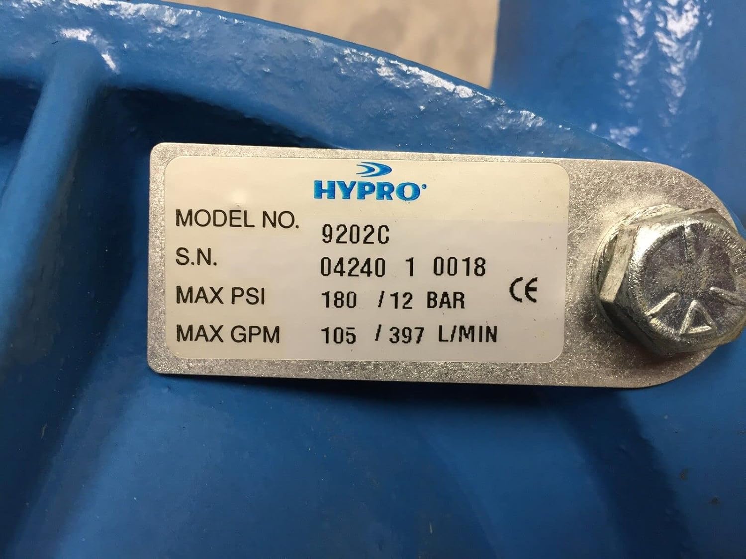 Hypro 9202C Cast Iron Pedestal Mount Pump (9202C)
