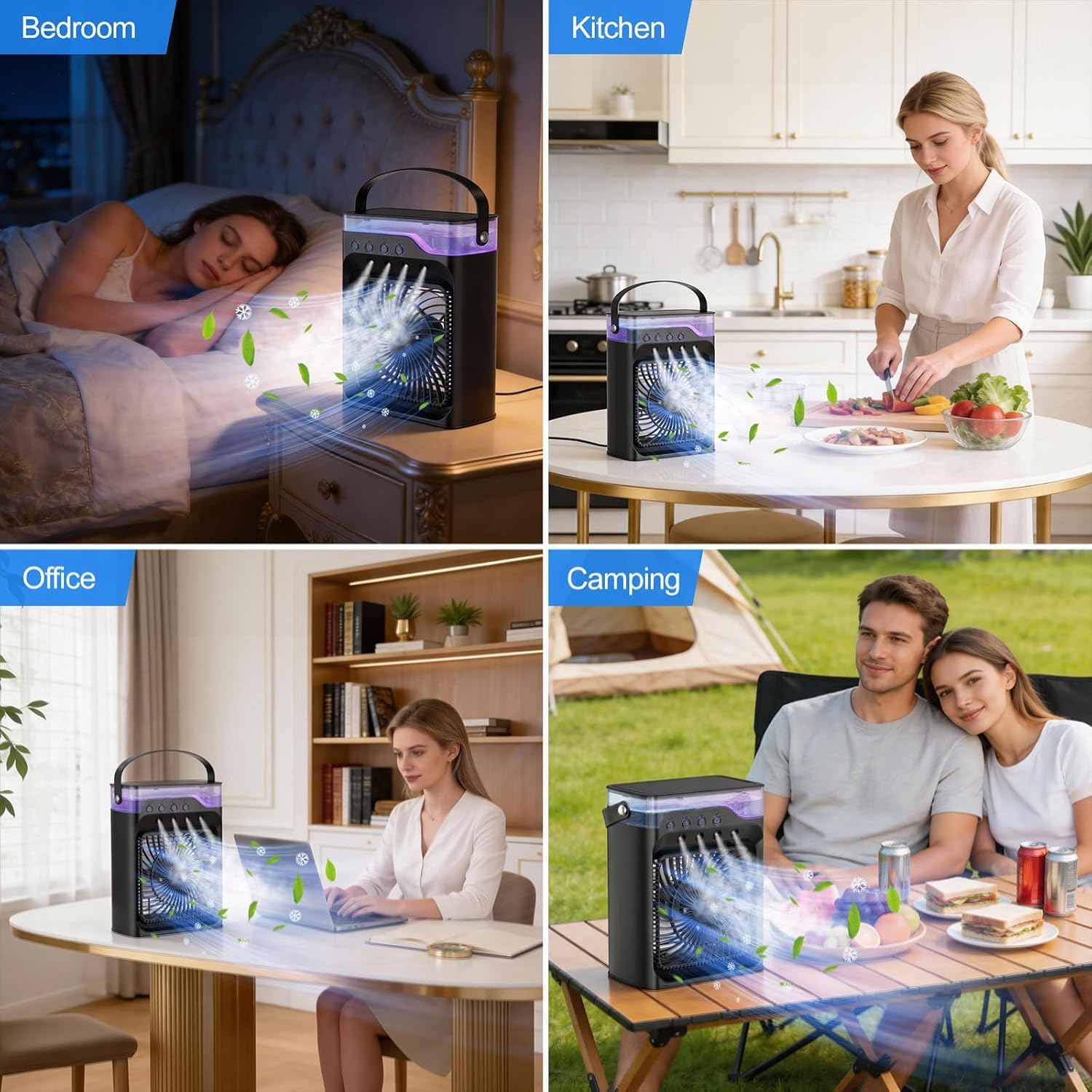 Portable Air Conditioners, Personal Cooling Fan