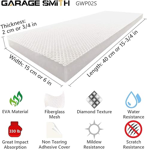 Miniatura 3 de Ampulla Garage Smith Protector de pared de cochera para puertas de automóvil, diseñado en Alemania