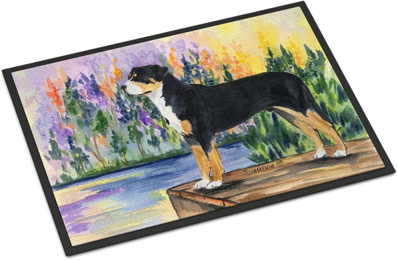 Caroline's Treasures Greater Swiss Mountain Dog Indoor or Outdoor Doormat, 24" x 36", Multicolor