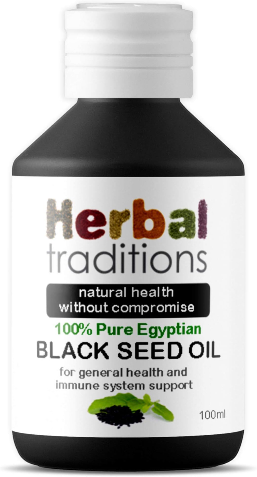 Herbal Traditions Egyptian Blackseed Oil - Cold Pressed 100ml