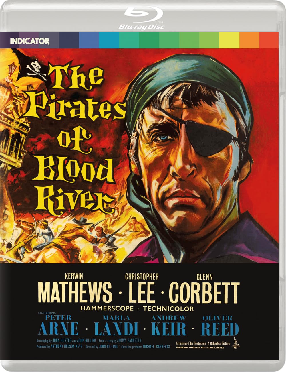 The Pirates of Blood River (Standard Edition) [Blu-ray] [Region B]