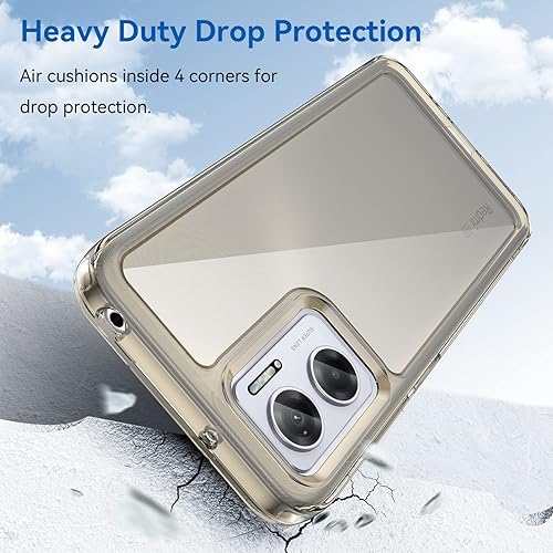 Miniatura 3 de Compatible with Redmi K40 Pro Plus 5G Case,Shockproof Protective Cover,Compatible with Redmi K40 Ultra 5G Transparent TPU Soft Shell Phone Case
