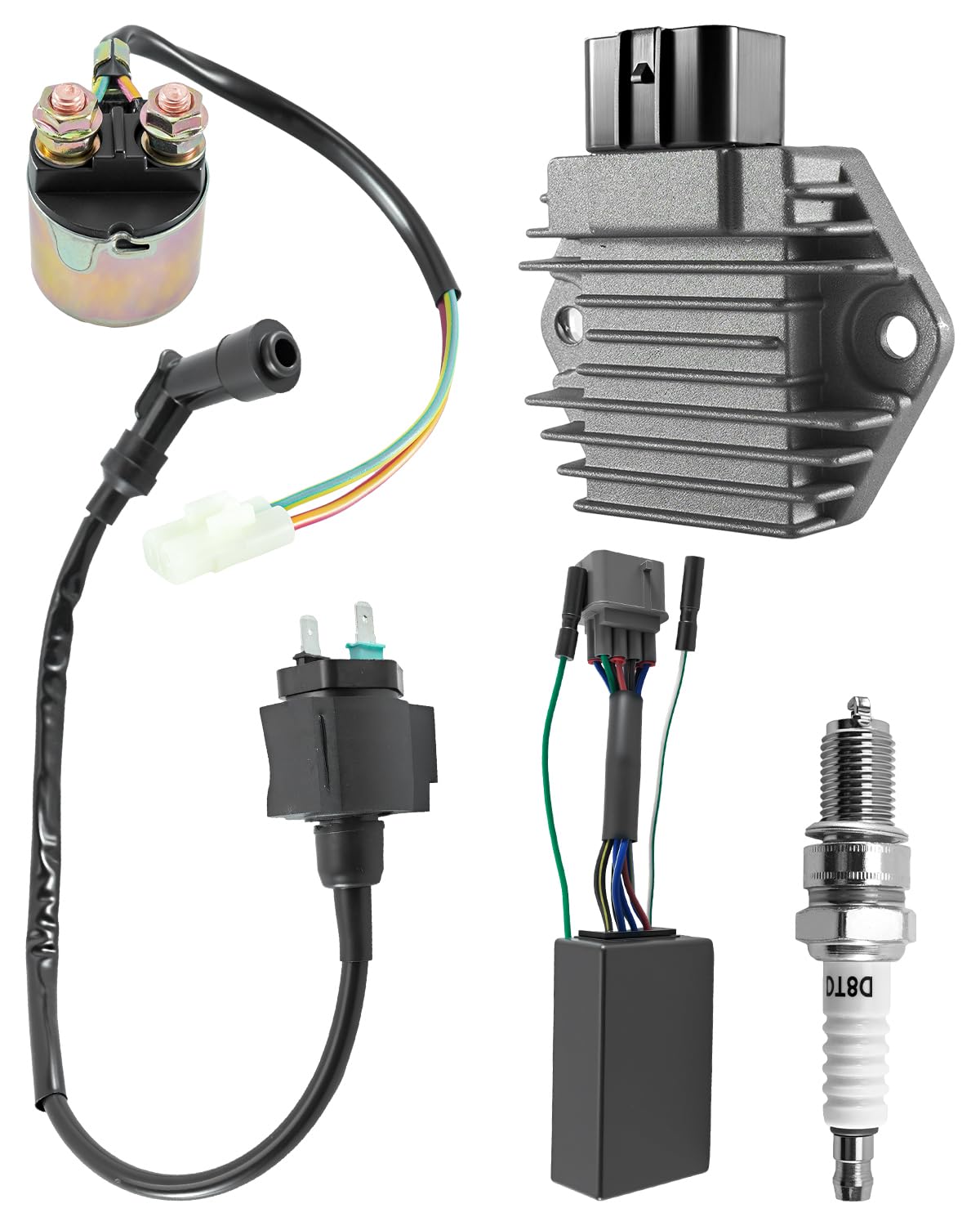 CDI Box 30410-HN5-671 Ignition Kit Fit for Honda Rancher TRX350FE 2000-2005