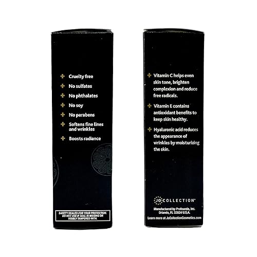 Miniatura 8 de Suero de vitamina C con ácido hialurónico y vitamina E | El suero fino se hunde rápidamente en la piel para un acabado brillante y brillante | Boost