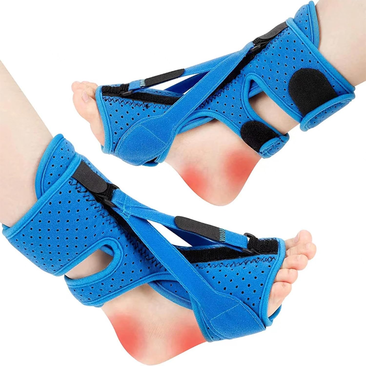VIDECOR Plantar Fasciitis Night Splint Drop Foot Orthotic Brace,Improved Dorsal Night Splint for Effective Relief from Plantar Fasciitis, Achilles Tendonitis, Heel and Ankle Pain,C