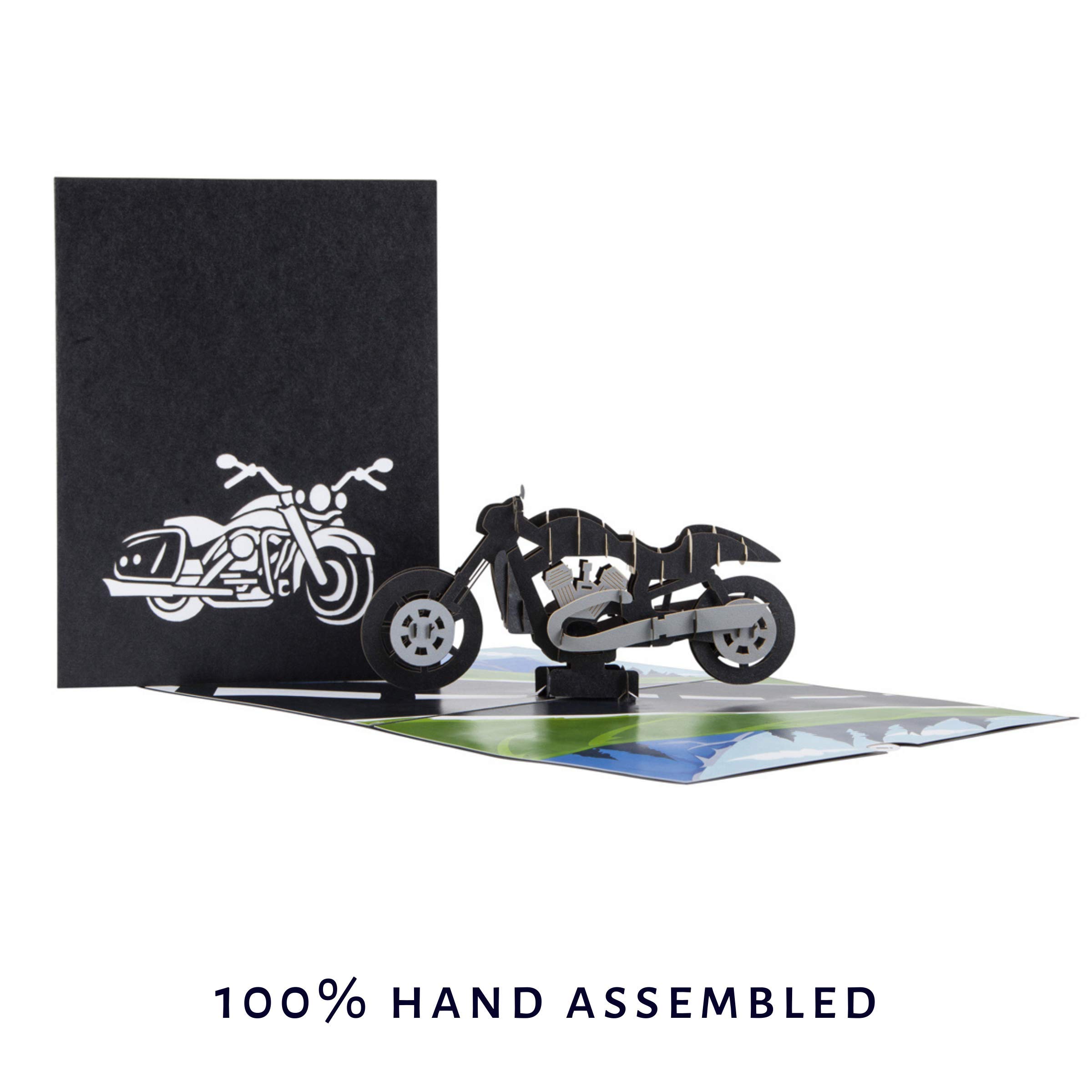 Motorbike Pop Up Card | Harley Davidson Geïnspireerd Motor 3D Card | Perfect als verjaardagskaart voor hem of Vaderdag | Hand Gemonteerde kaart Motorbike Pop Up Card | Harley Davidson Geïnspireerd Motor 3D Card | Perfect als verjaardagskaart voor hem of Vaderdag | Hand Gemonteerde kaart