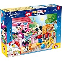 Liscianigiochi Disney Puzzle Supermaxi 150, Mickey Mouse