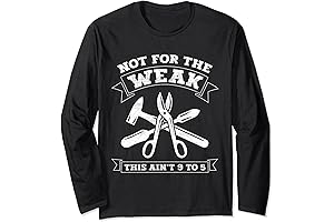 Best Sheet Metal Worker Dad Ventilating Needles Thin Metal Sheets Metalworking Long Sleeve T-Shirt