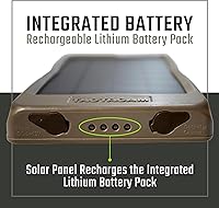 Vista 3 de TACTACAM Panel Solar Reveal para Cámaras de Rastreo Celulares X 2.0, X, Gen 1, SK, XB (Panel Solar)