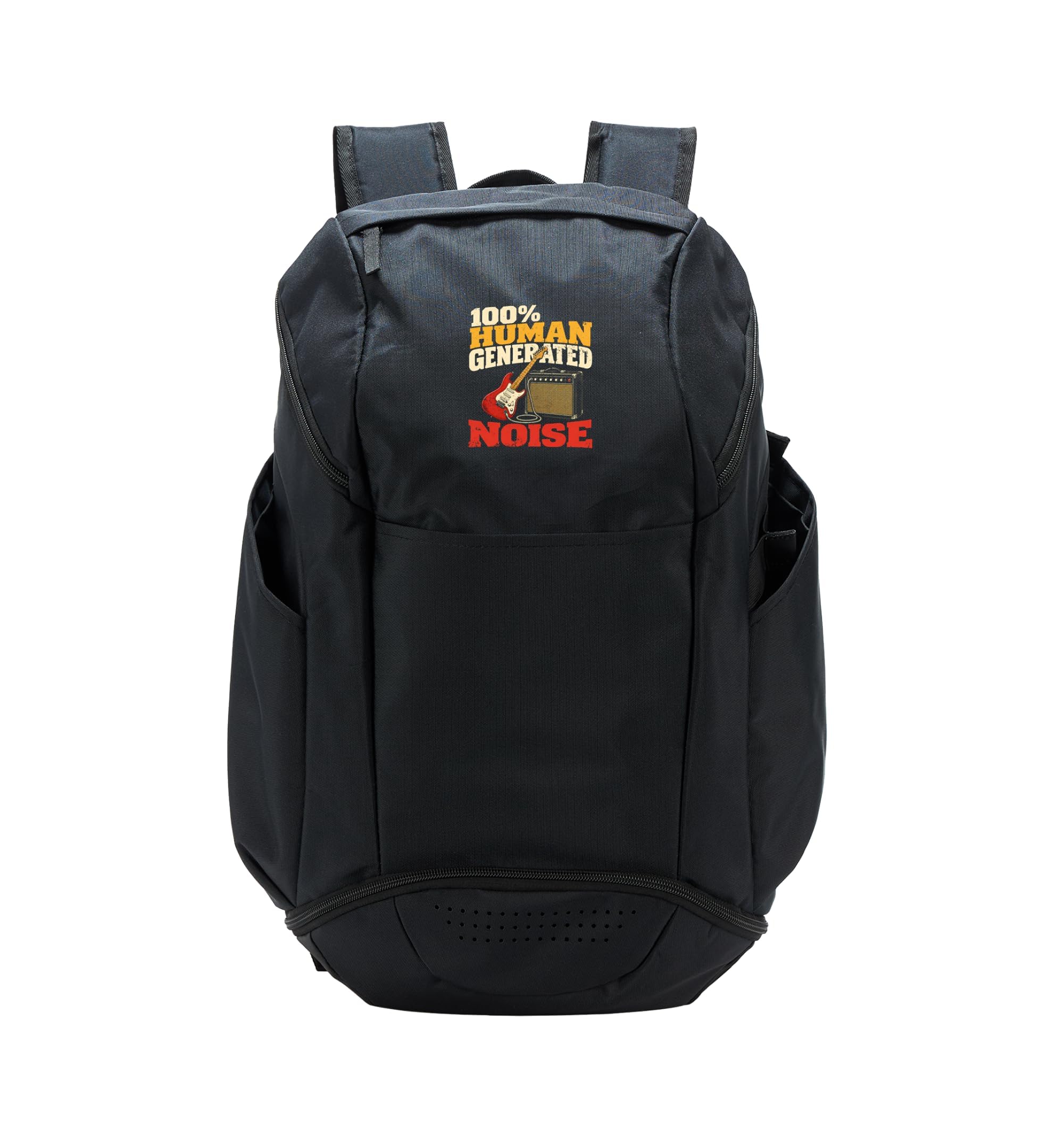 Electric Guitar Player Amplifier Rock Musician Humor Sport Backpack