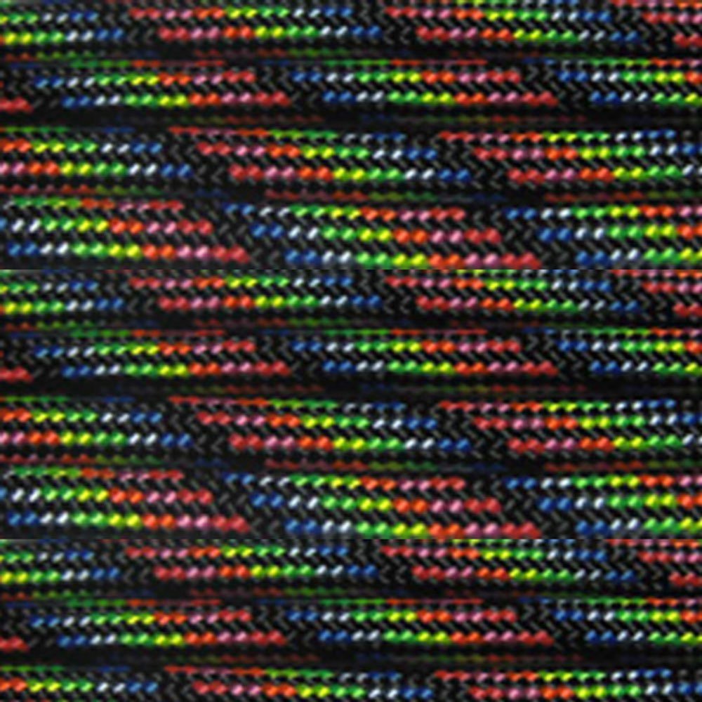 PARACORD PLANET 50 Feet Nylon 550lb Type III 7 Strand Paracord Dark Stripes โ image 1