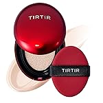 [*Mini Size*] TIRTIR Mask Fit Red Cushion Foundation | Full coverage, Weightless, Skin fit, Satin Glow Finish, Korean Makeup BB Foundation, beauty, Tattoo cover up, Buildable (13C Fair, 0.15 Fl Oz)