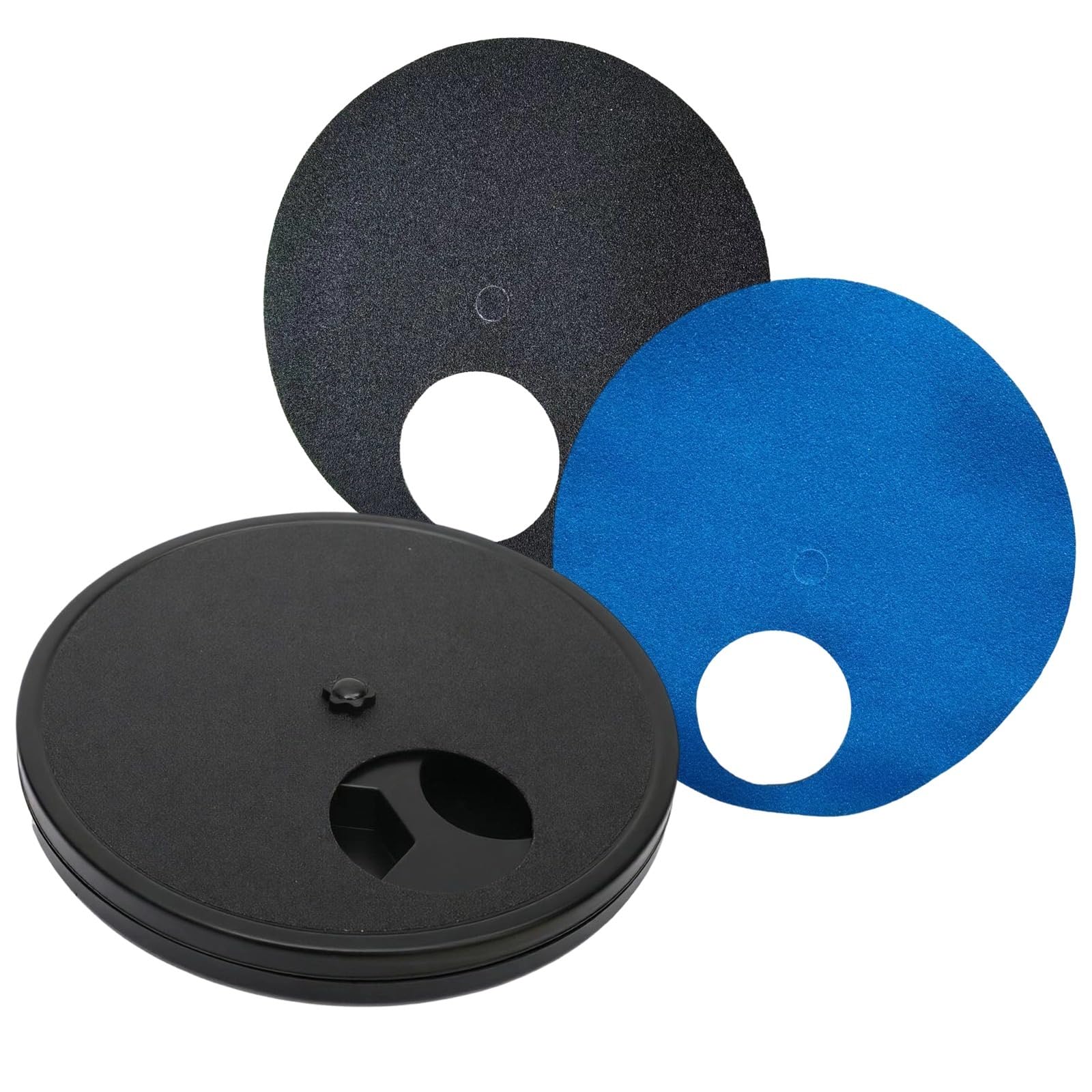 Kit per grattare unghie per cani, lima girevole 3 in 1 per zampe di animali domestici con dispenser per dolcetti, giocattolo puzzle per cani e gatti di piccola e grande taglia, 30 x 30 x 3,8