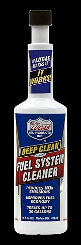 Miniatura 2 de Lucas Oil 10512 limpiador del sistema de combustible, limpieza profunda, 16 oz.