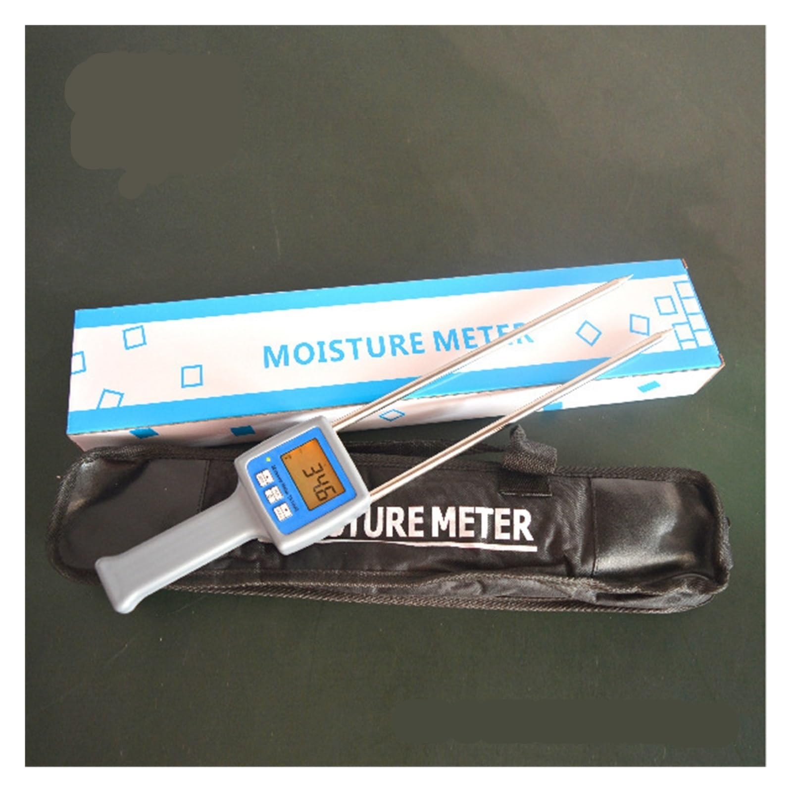 Misuratore di umidità portatile for chicchi caffè, misuratore for cereali, intervallo misurazione 6-30%, una confezione,Test senza danni