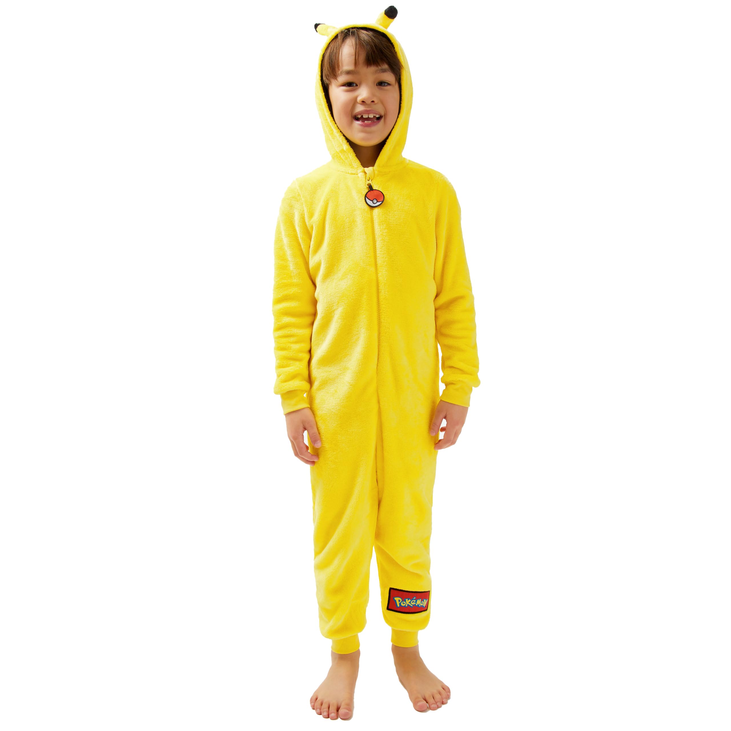 Pokemon Onesie kostium Pikachu dla chłopców | kombinezon do spania dla dzieci