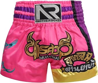 Kickboxing Shorts Muay Thai Shorts Gym Boxing for Men and Women High Grade MMA Shorts X-Small