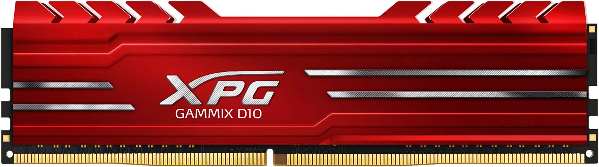 ADATA XPG GAMMIX D10 16GB (2x8GB) 3200MHz DDR4 Gaming Memory, red