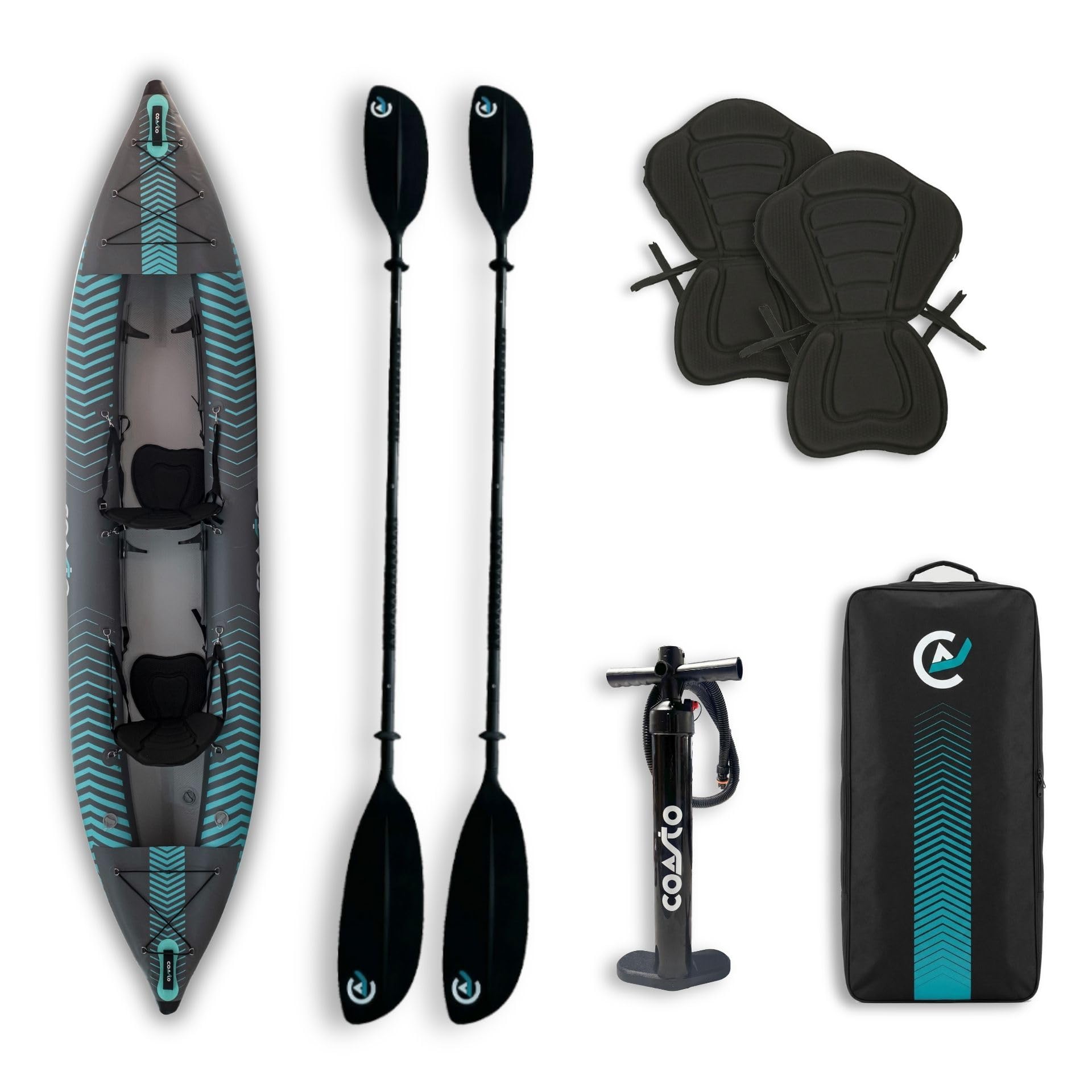 coasto liberty kayak gonflable 2 places