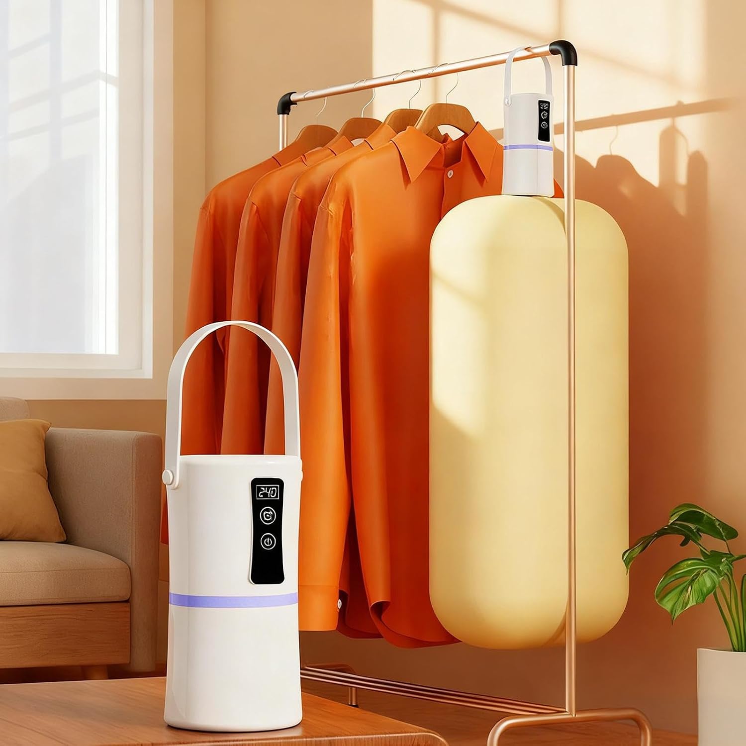 Clothes Dryer Small Electric Laundry Drying Machine with Timer