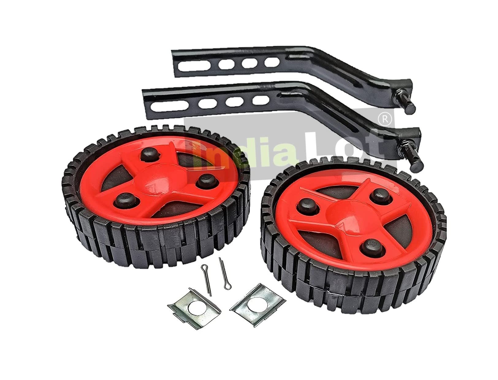 Buy IndiaLot ® Cycle Side Supporter Wheel Training Wheels Adjustable