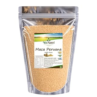 Maca Peruana 100% Pura em Pó Wenutri 500 g