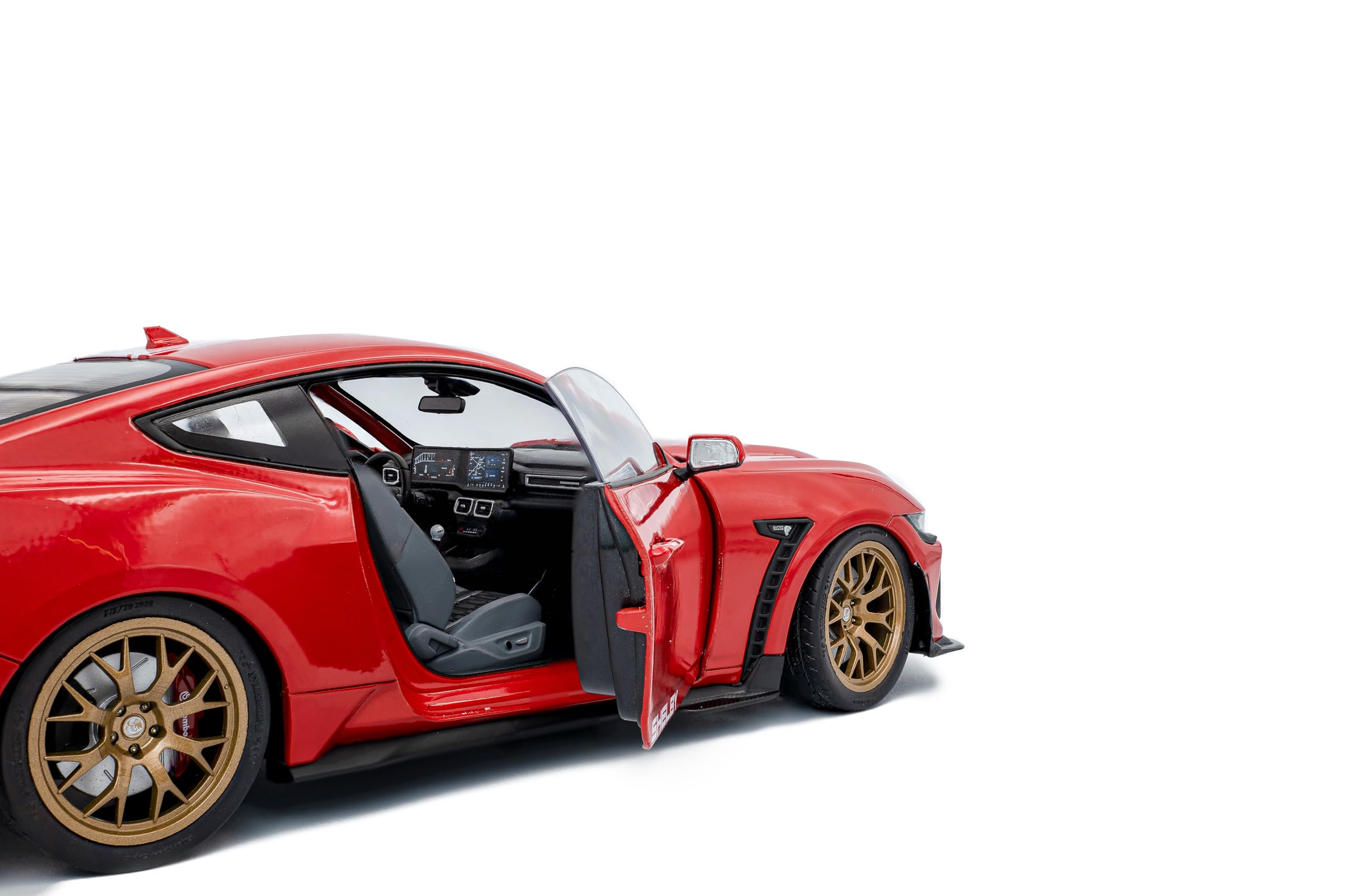 Voiture miniature Ford Shelby Mustang Super Snake 2025 Red S1813801 Solido 1:18 Metallmodell sur