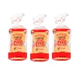 Joseph's Low Carb Mini Pita Bread 3-Pack, Flax Oat Bran and Whole Wheat, 5g Net Carbs per Serving, Fresh Baked (8 per Pack, 24 Mini Pitas Total)
