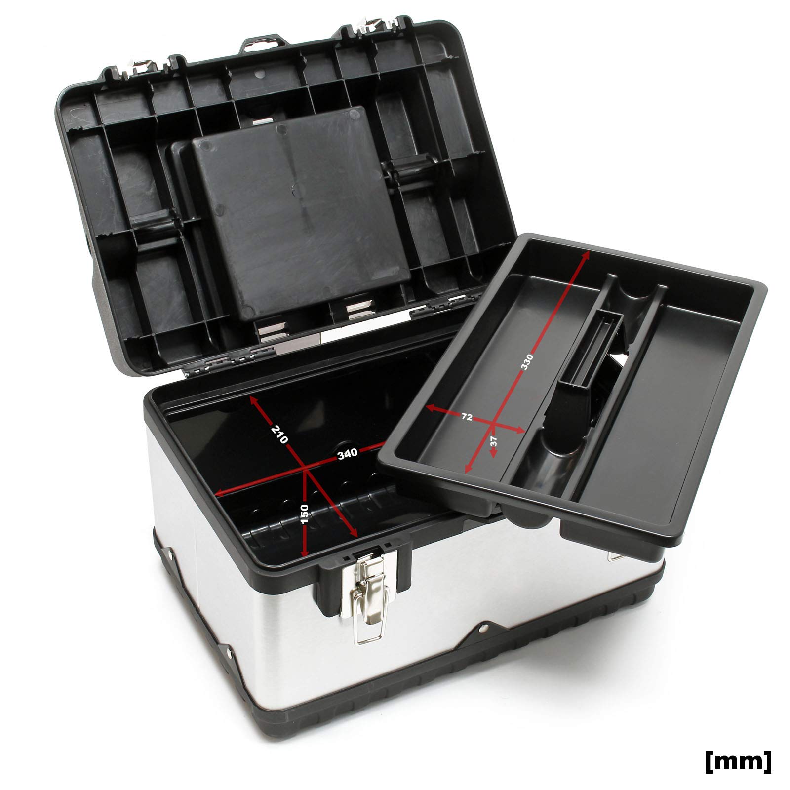 Factory Multifunction Plastic Hard Storage Tool Organizer With Handle - View #11