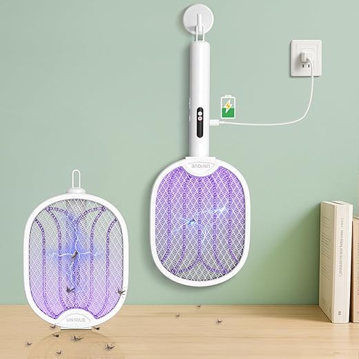 UN1QUE Foldable Mosquito Bat with UV Light