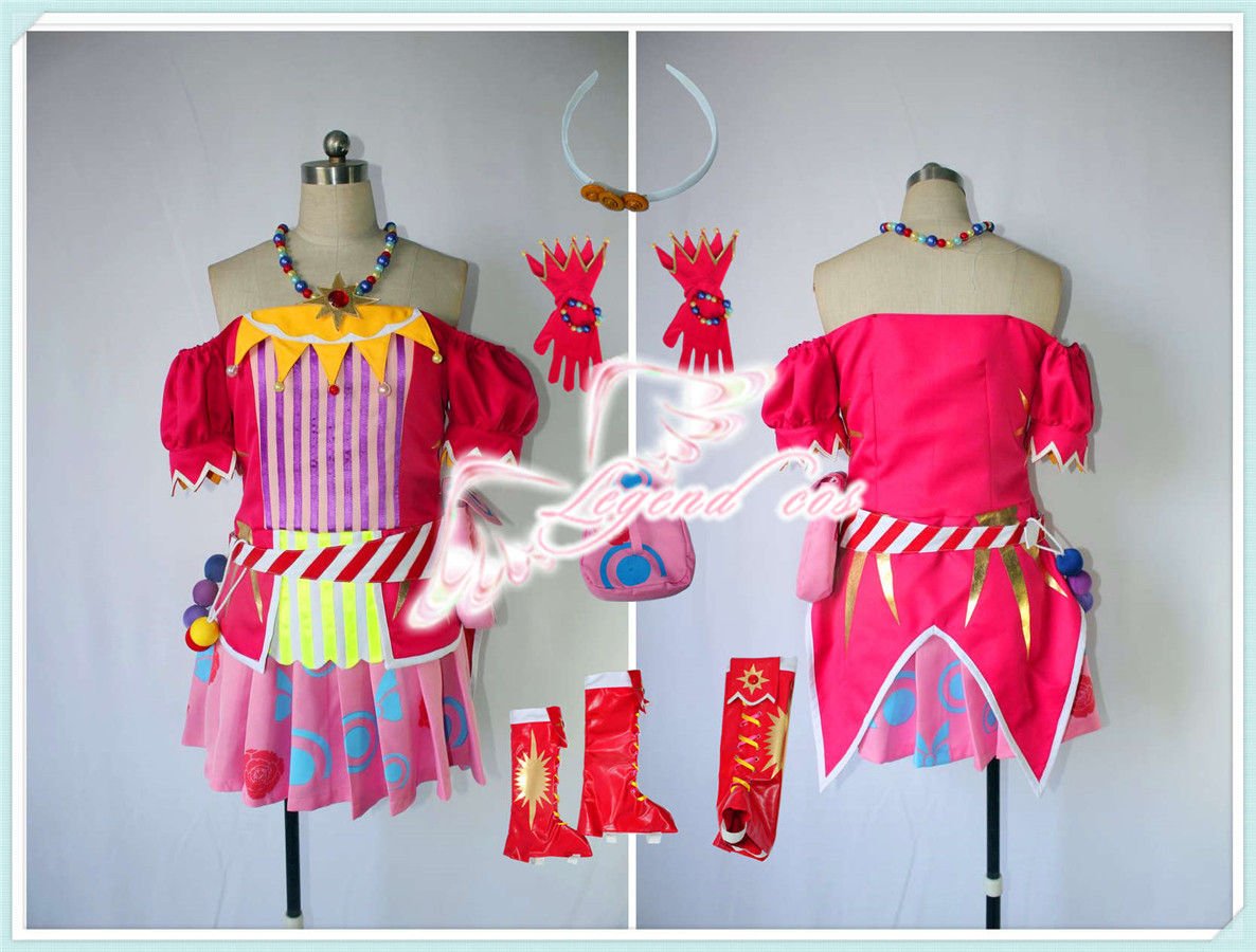 アイカツ 星宮いちご ブレミアムドレス コスプレ 衣装 Amazon.co.jp: [YOkima] アイカツ! アイドルカツドウ！星宮