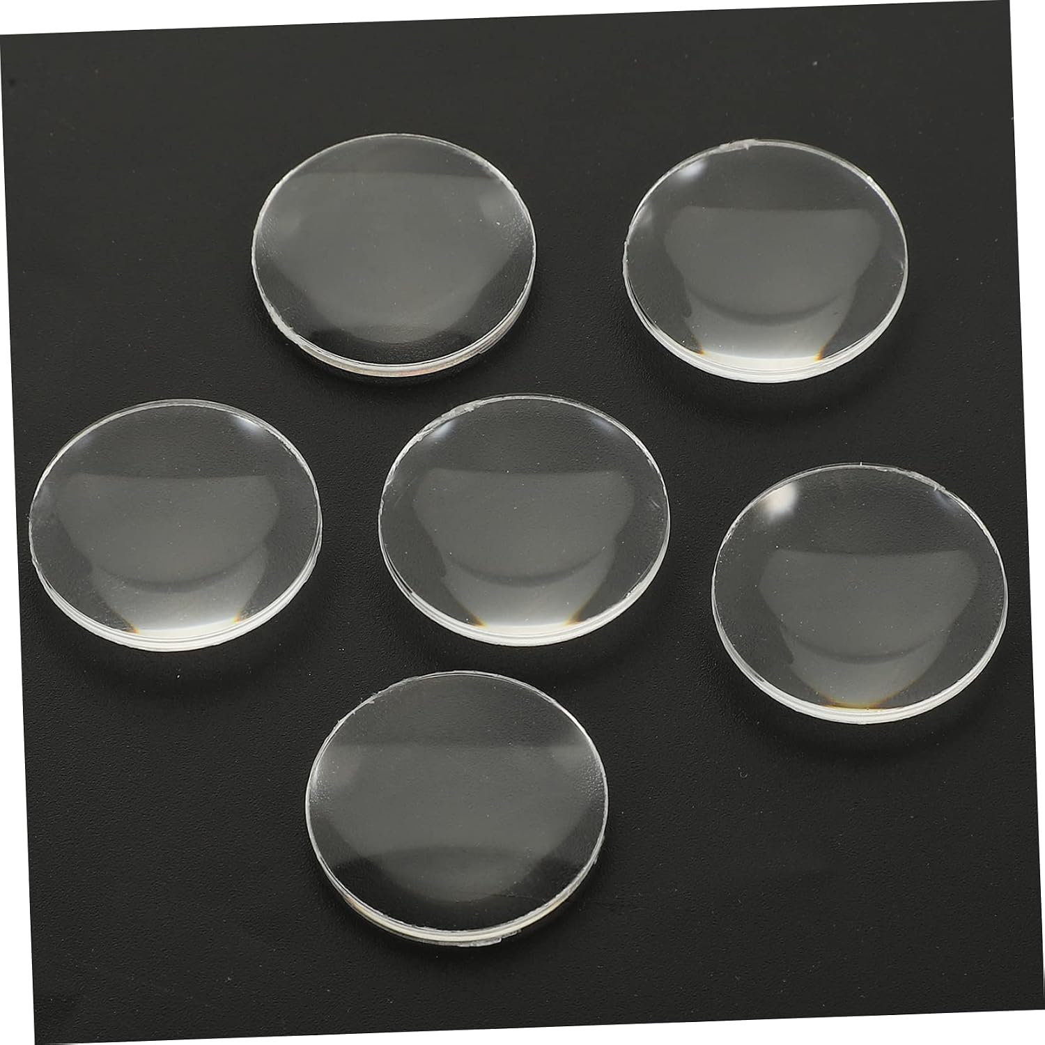 60pcs Acrylic Double Convex Lens Set for Physics Teaching