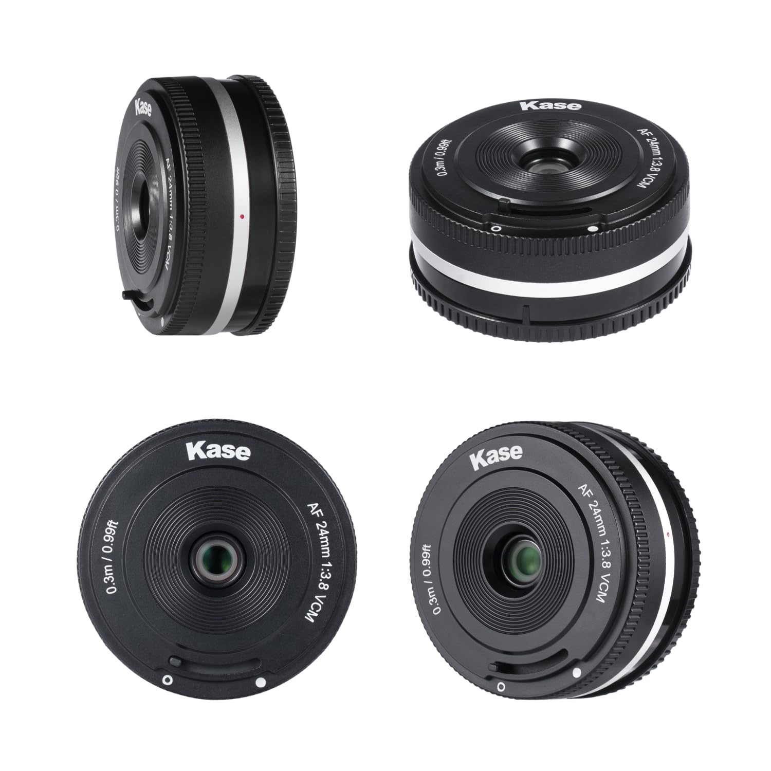 Kase AF 24mm F3.8 - Obiettivo Pancake per montaggio FE, formato completo AF