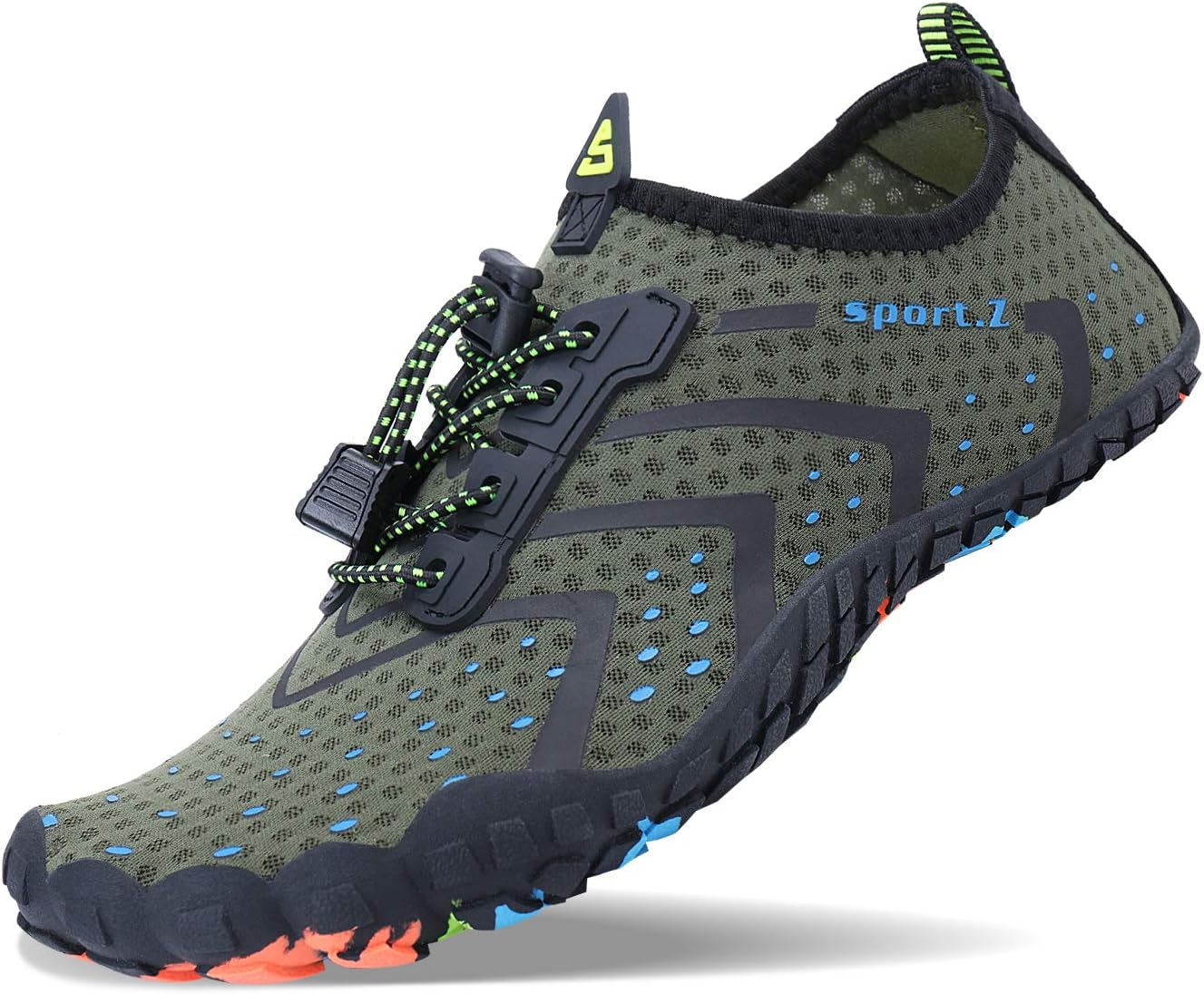 ALLCHAR Water Shoes Mens Womens Barefoot Quick-Dry Sports Aqua Socks for Beach Pool Sand Swim Surf Yoga Surfing Diving Boating Driving