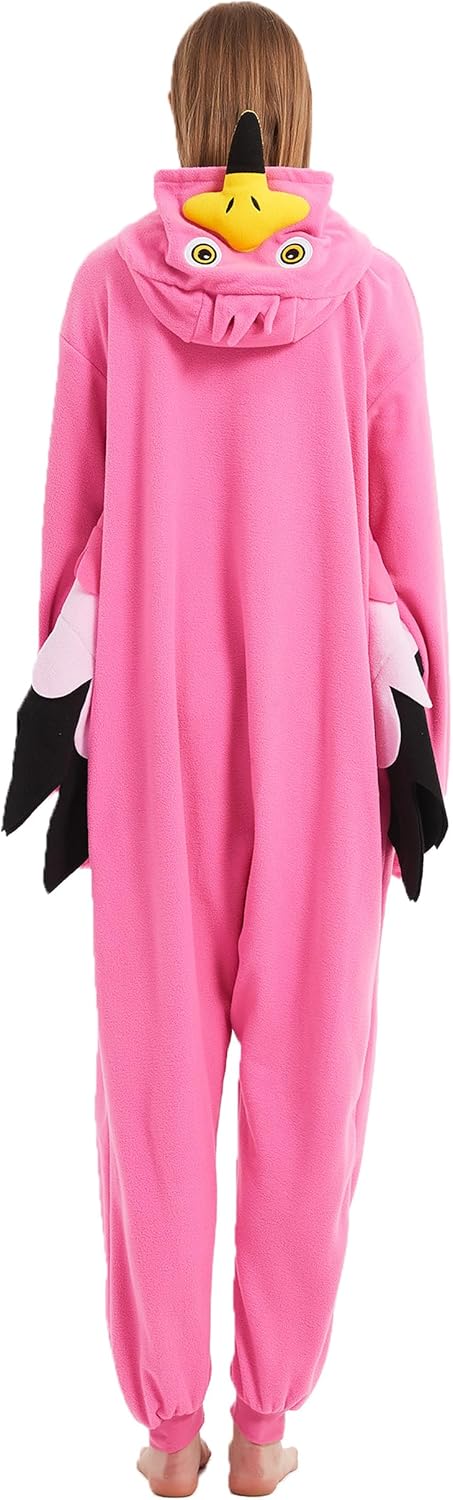 III HHONS Onesie Adult Costume Animal Pajamas Halloween Cosplay Sleepwear for Women/Men - Image 7
