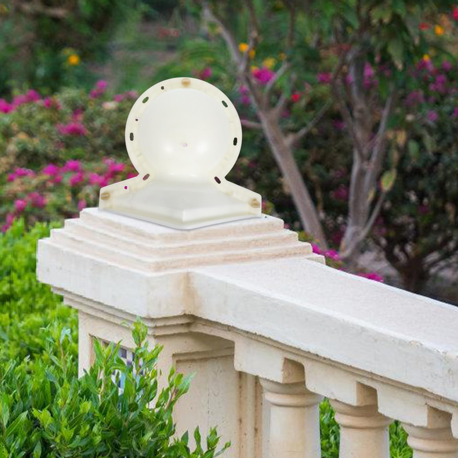 Molde de Hormigón Esférico para Decoración de Balcón y Jardín