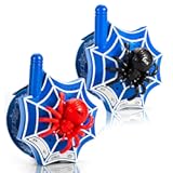 Spider Walkie Talkies for Kids - 2 Way Radios Toys for Boys & Girls Ages 3-12 - Long Range&comma; 3 Channels - Outdoor Adventure&comma; Camping&comma; Hiking Gifts Birthday Gifts Christmas Stocking Stuffers