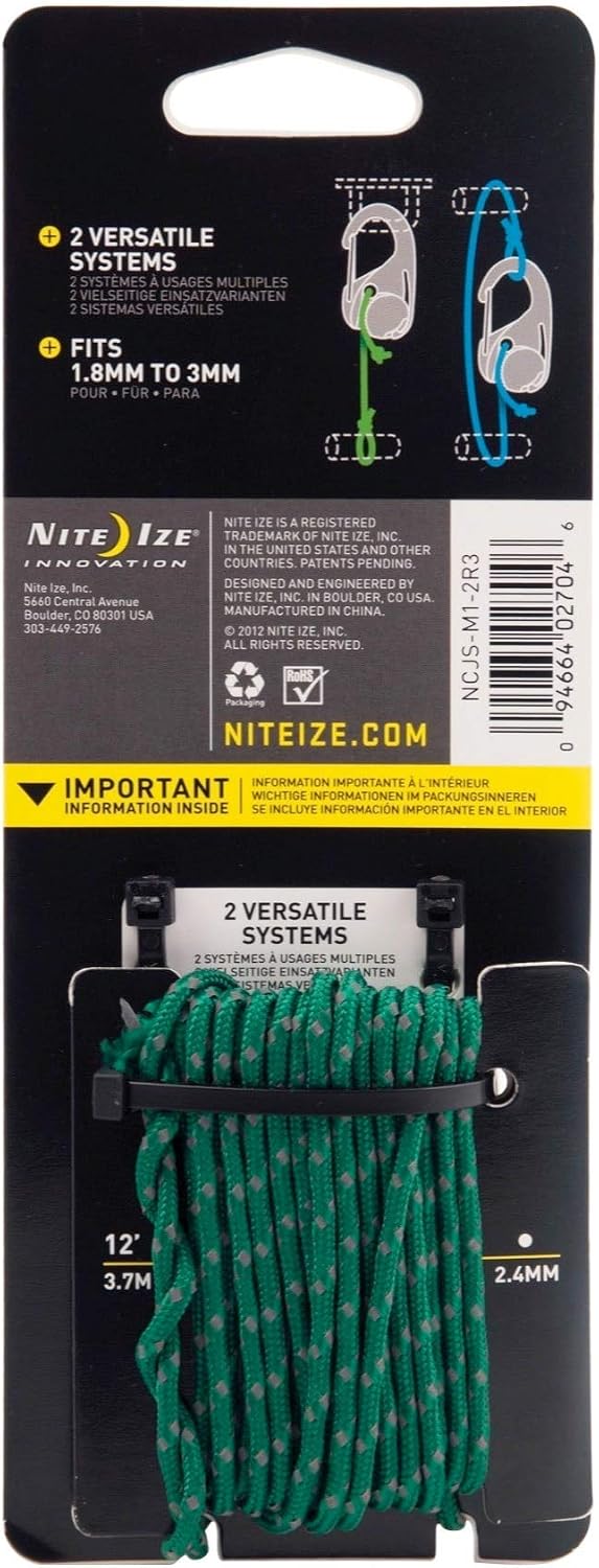 Rope Tightener with Rope, 1-3/4 in.