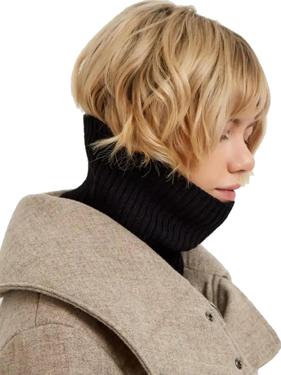 Winter Neck Warmer Scarf Neck Gaiter for Men Women, Windproof Neck Warmer Ski, Tube Circle Neck Scarves - Image 5