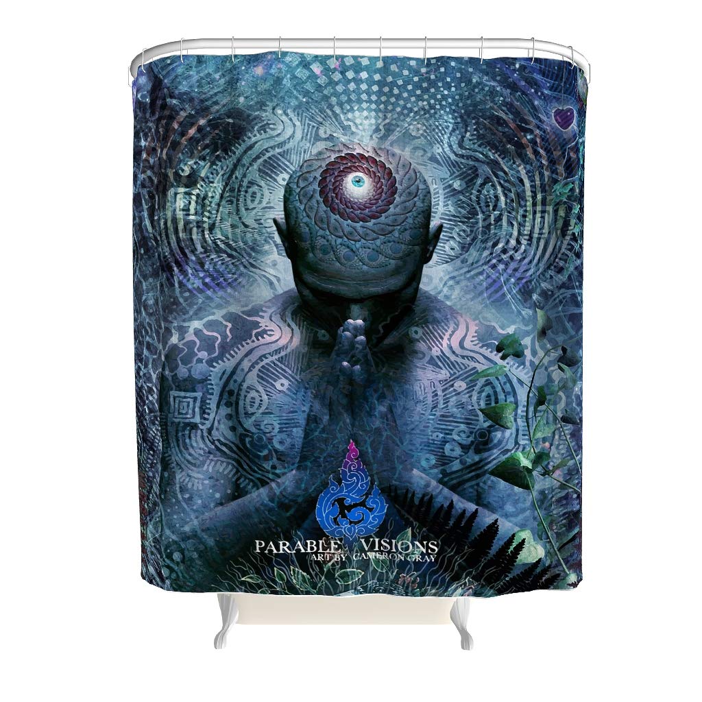 Spiritual Shower Curtains Curtains & Drapes